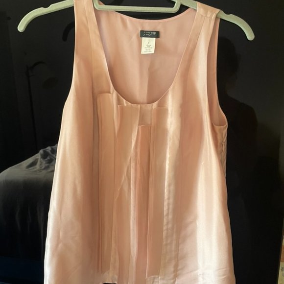 Dusty Rose J. Crew Silk Blouse - Picture 7 of 8